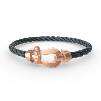 [Novalux]FORCE LARGE HORSESHOE BRACELET - ROSE GOLD