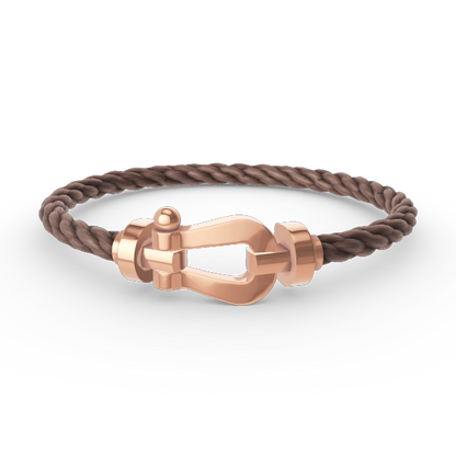 [Novalux]FORCE LARGE HORSESHOE BRACELET - ROSE GOLD