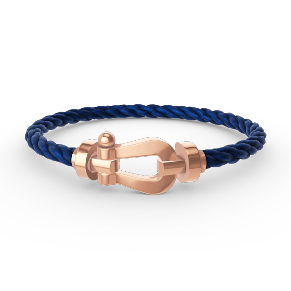 [Novalux]FORCE LARGE HORSESHOE BRACELET - ROSE GOLD