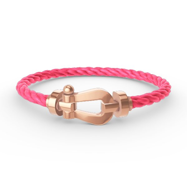 [Novalux]FORCE LARGE HORSESHOE BRACELET - ROSE GOLD