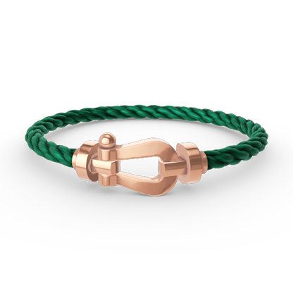 [Novalux]FORCE LARGE HORSESHOE BRACELET - ROSE GOLD
