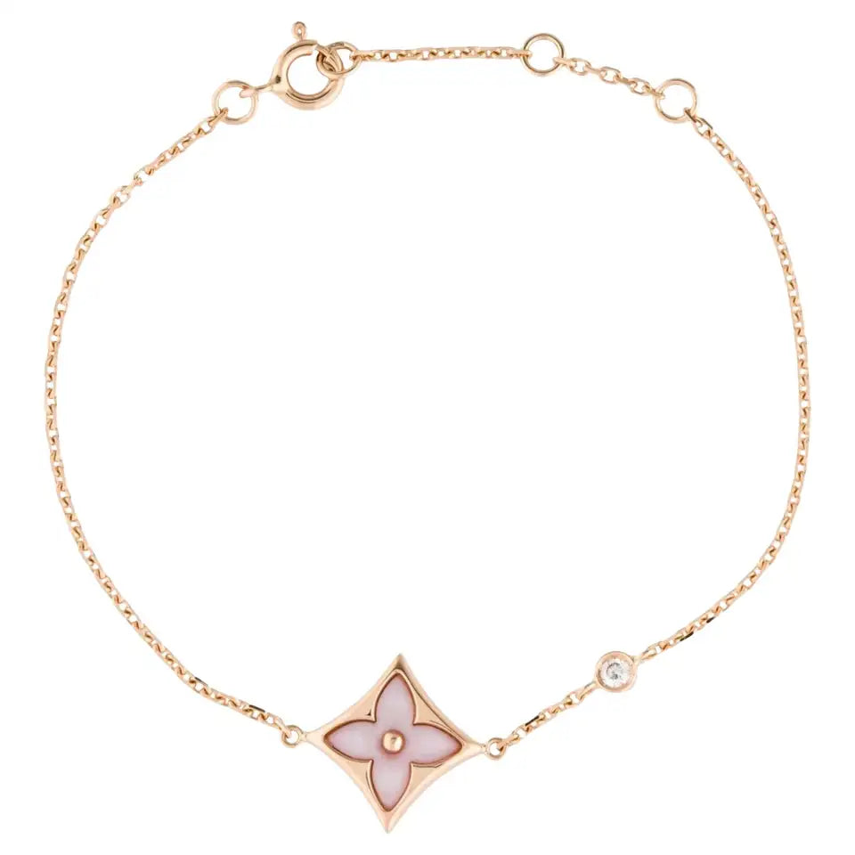 [Novalux]STAR 1 DIAMOND ROSE GOLD BRACELET