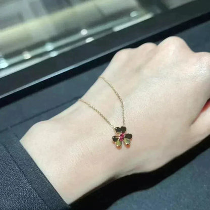 [Novalux]FRIVOLE FLORAL CHARM NECKLACE